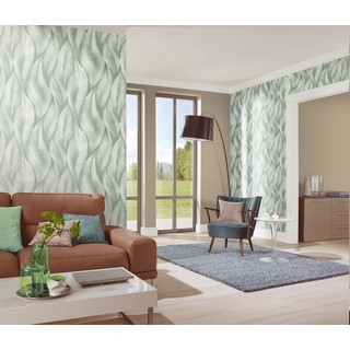 Guido Maria Kretschmer Vliestapete 10148-07 Fashion For Walls floral grün 10,05 x 0,53 m