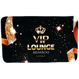 Sanilo Badteppich VIP Lounge Schwarz 70 x 110 cm