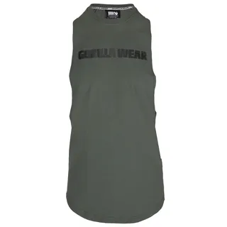 Gorilla Wear Gorilla Wear, Herren, Sportshirt, Milo Drop Armhole Tanktop - Grün - 3XL