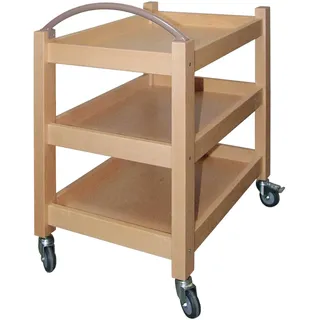 Geschirrwagen aus Buchenholz