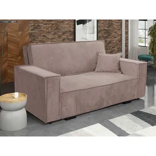 Schlafcouch Clivia Star Cord III mit Bettkasten
