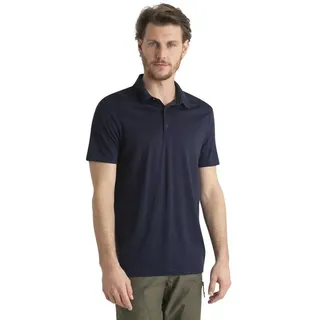 Icebreaker Merino 150 Tech Lite III Poloshirt Midnight Navy M