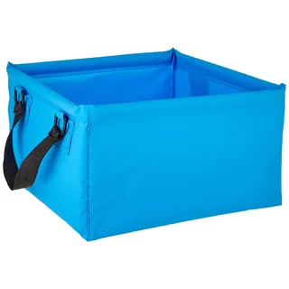 CARTREND Faltbare Camping Waschschüssel 15 Liter blau
