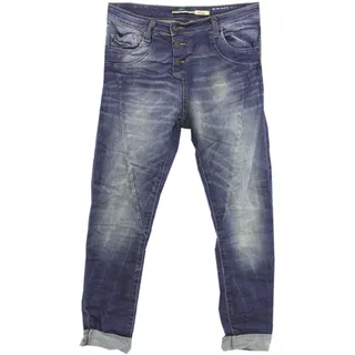 Please, P 78A_BQ2PU1-P78A, Damen Jeans Hose Strechtdenim 1670-blu Denim S - S