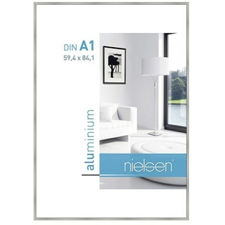 Nielsen Alurahmen Classic  (DIN A1 / 59,4 x 84,1 cm, Silber)