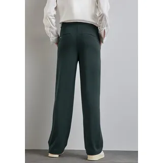 STREET ONE Damen A378076 Hose Casual Fit, Hunter Green, 44W x 30L