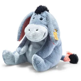 Steiff Soft Cuddly Friends Esel I-Aah 25 cm blau/grau