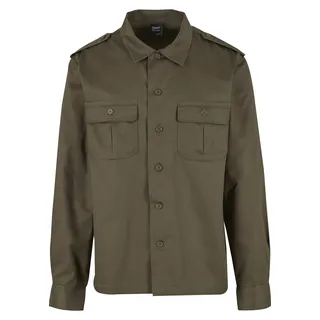 Brandit Textil Us Langarmhemd Olive M