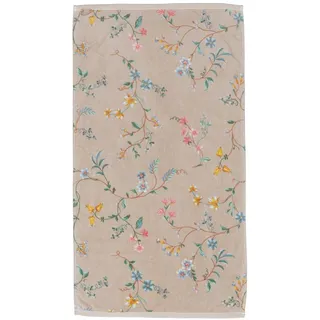 Pip Studio Les Fleurs handtuch 55 x 100 cm khaki