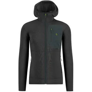 Karpos Antermoia Hoodie Fleece Schwarz/Woodland Gray L
