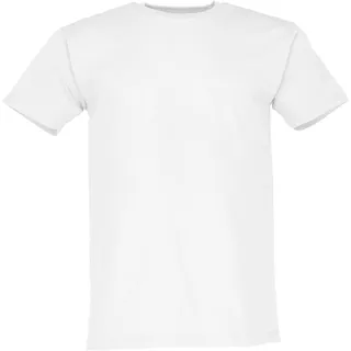 ORIGINAL T - leichtes Herren Basic T-Shirt, weiß, S