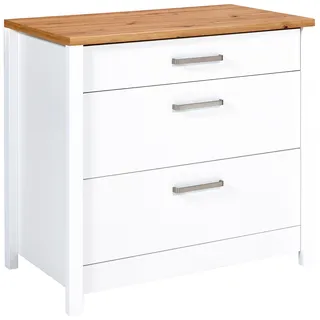 Interlink Unterschrank SICILIA 100 x 60 x 92 cm Weiß