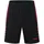 Shorts Kinder schwarz/sportrot 128