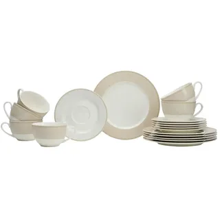 Ritzenhoff & Breker Geo Kaffeeservice 18-tlg. beige