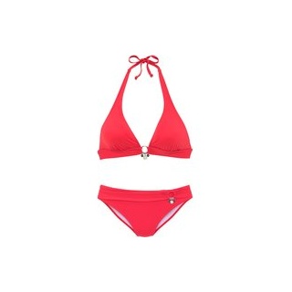 S.OLIVER Triangel-Bikini Damen rot Gr.32 Cup A/B