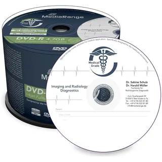 MediaRange DVD-R Medical Line Spindel