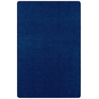 Teppich Kurzflor Teppich Nasty dunkelblau, HANSE Home, rechteckig, Höhe: 8.5 mm blau 160 cm x 240 cm x 8.5 mm