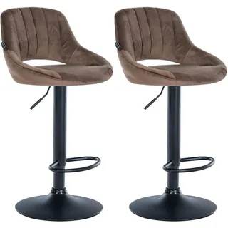 CLP Barhocker Milet 85 x 47 x 48 cm Braun