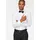 Herren Businesshemd Schlank 609565 Hemd Level Five Soirée weiß 44