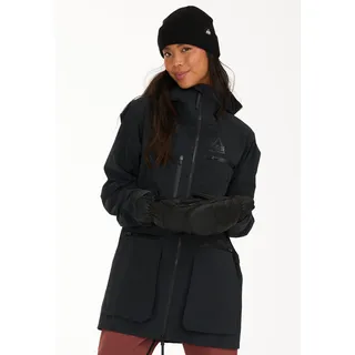 Skijacke SOS "Silverton" Gr. S, schwarz Damen Jacken Übergangsjacken mit wasserabweisender Beschichtung