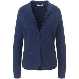Strickblazer Peter Hahn blau, 42