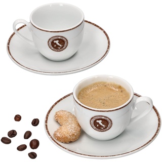 Ritzenhoff & Breker Kaffee-Serie Authentic Italian Größe Espresso-Set 4 TLG. Caffe Authentic Italian