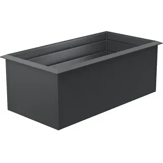 Gardol Hochbeet doppelwandig  (200 x 100 x 76 cm, Stahl, Anthrazit)