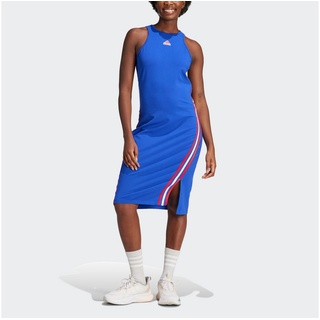 adidas Sportswear Shirtkleid W FI 3S DRESS (1-tlg) blau S