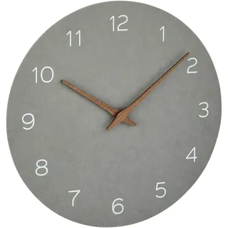 TFA Analoge Wanduhr 29,0 cm 60.3054.10 grau