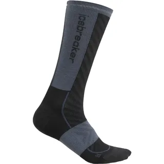 Icebreaker Run+ Ultralight Crew Socken Damen Schwarz 38-40