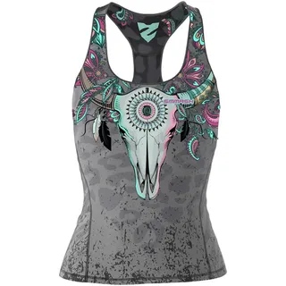 SMMASH Tank-Top für Damen, Top Ärmellos für Sport Outdoor OCR Cross-Training Fitness Yoga Gym, Atmungsaktives Funktionsshirt, Sporttop, Sportshirt, Professionelle Sportbekleidung - L