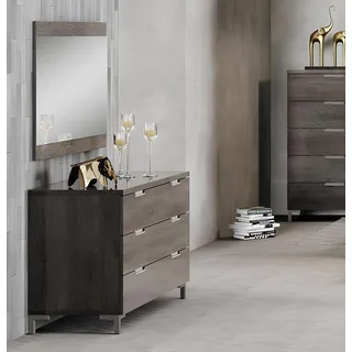 Set Kommode Spiegel Holz Kommoden Kommodenschrank Modern Gruppe Sideboard Möbel