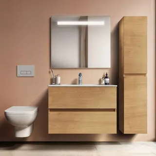 Ideal Standard Eurovit+ Schrank mit Waschtisch, 2 Auszüge, R0574Y8