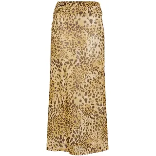 lscn by lascana Meshrock Damen Animalprint Mehrfarbig 38