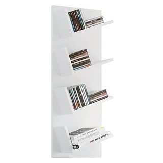 VCM my home Bücherregal Lansi weiß 33,0 x 16,0 x 90,0 cm