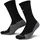 Fußball-Crew-Socken Black/White 46-50