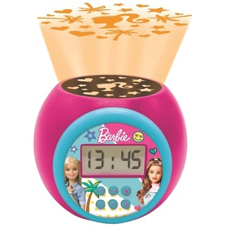 Barbie Projektionswecker LED Farbwechsel Timer-Funktion