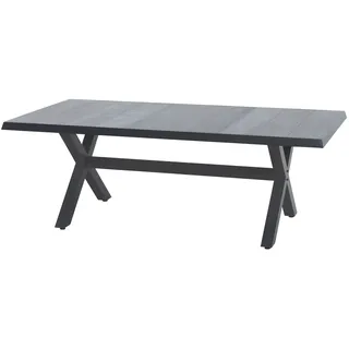 Siena Garden Sincro Gartentisch 200 x 100 x 74 cm Wood Grey