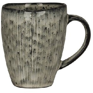 Broste copenhagen Tasse mit Henkel Nordic Sea, Keramik Graublau
