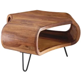 KADIMA DESIGN WL5.603 Braun Sheesham 55 x 55 x 38 cm