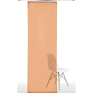 LIEDECO Flächenvorhang Schiebevorhang, 60 x 245 cm, orange