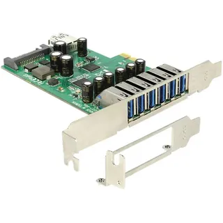 DeLock 89377 PCI Express Karte > 6 x extern + 1 x intern USB 3.0