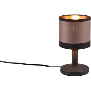 Reality Design-Tischlampe Davos 1-flammig Schwarz Matt 12 cm x 12 cm