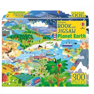 Usborne Book and Jigsaw Planet Earth