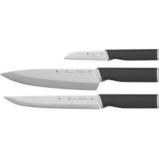 Messer-Set WMF "Kineo" Kochmesser-Sets schwarz Küchenmesser-Sets Messerklingen aus Spezialklingenstahl, Made in Germany