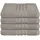 Handtuchset 50 x 100 cm hellgrau 4 St.