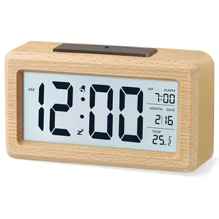 aboveClock Wecker Digital Holz