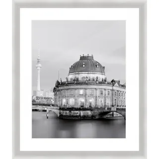 Alu Bilderrahmen Premium silber 50 x 60 cm