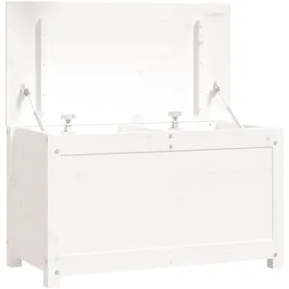 vidaXL Truhenbank Weiß 80 x 40 x 45,5 cm