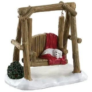 Lemax Rustic Log Swing